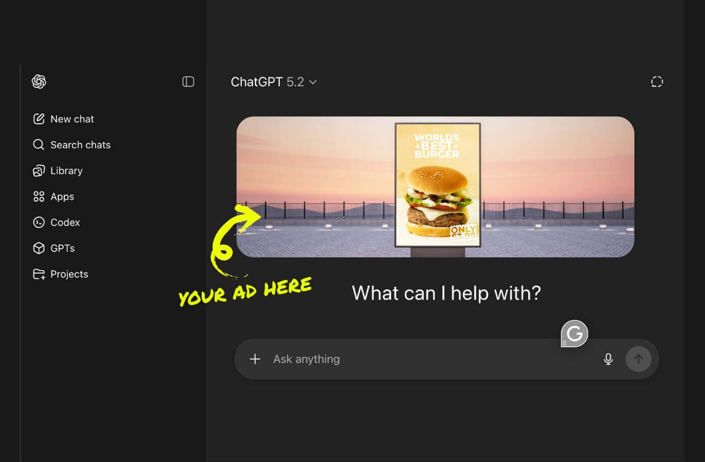 Chat Ads header3